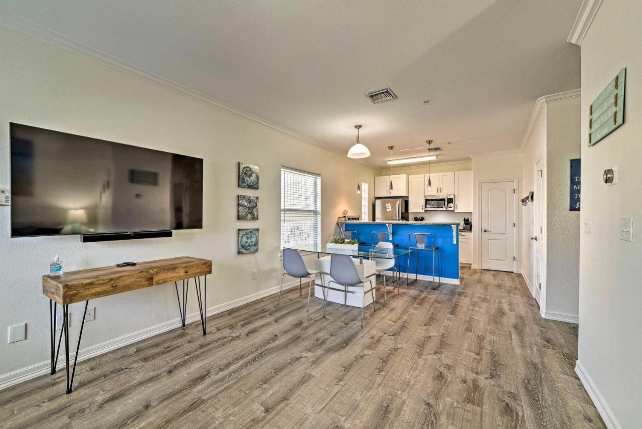 Modern Island Condo With Pool Steps To The Beach! South Padre Island Luaran gambar