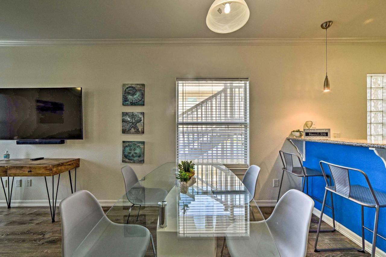 Modern Island Condo With Pool Steps To The Beach! South Padre Island Luaran gambar