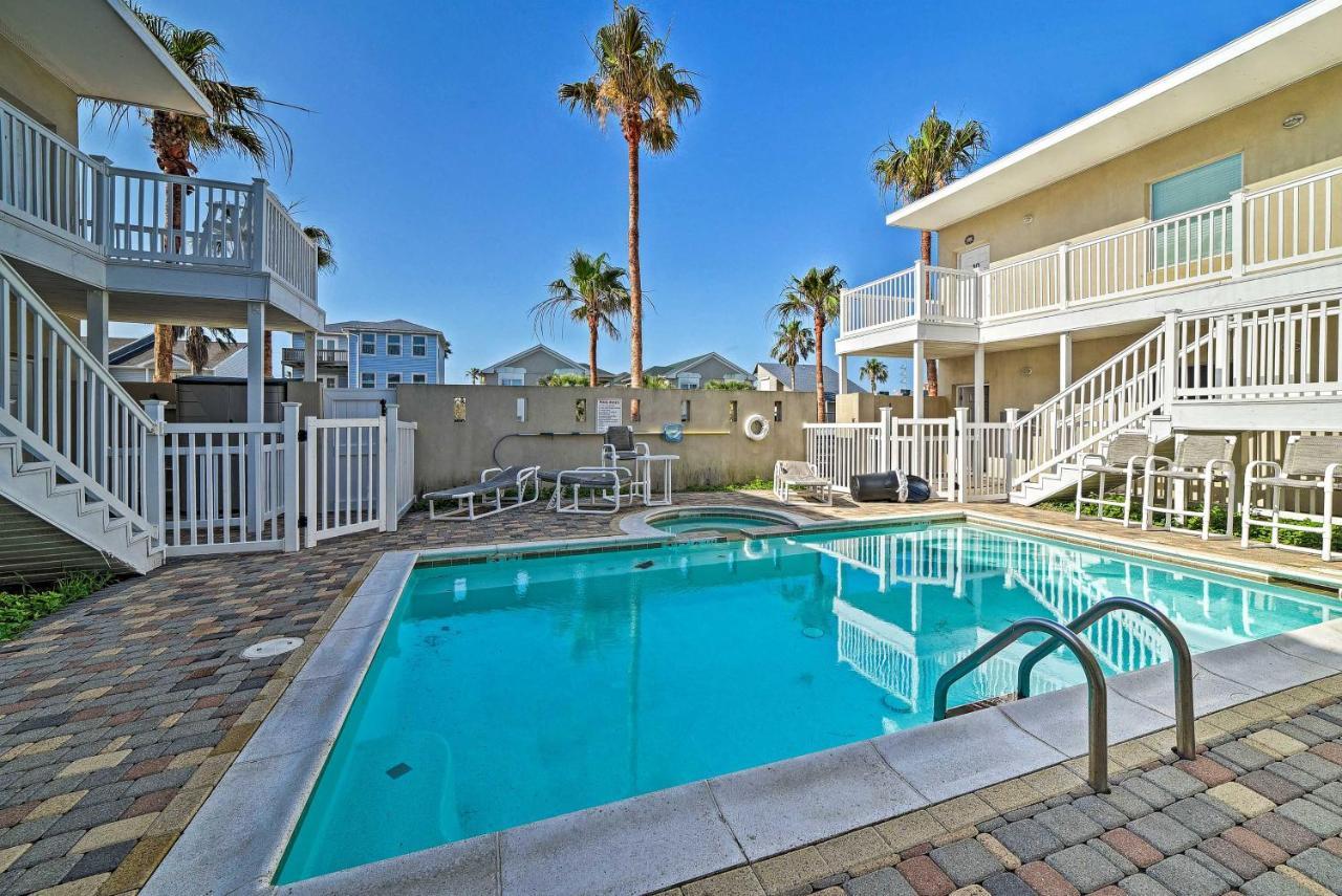 Modern Island Condo With Pool Steps To The Beach! South Padre Island Luaran gambar