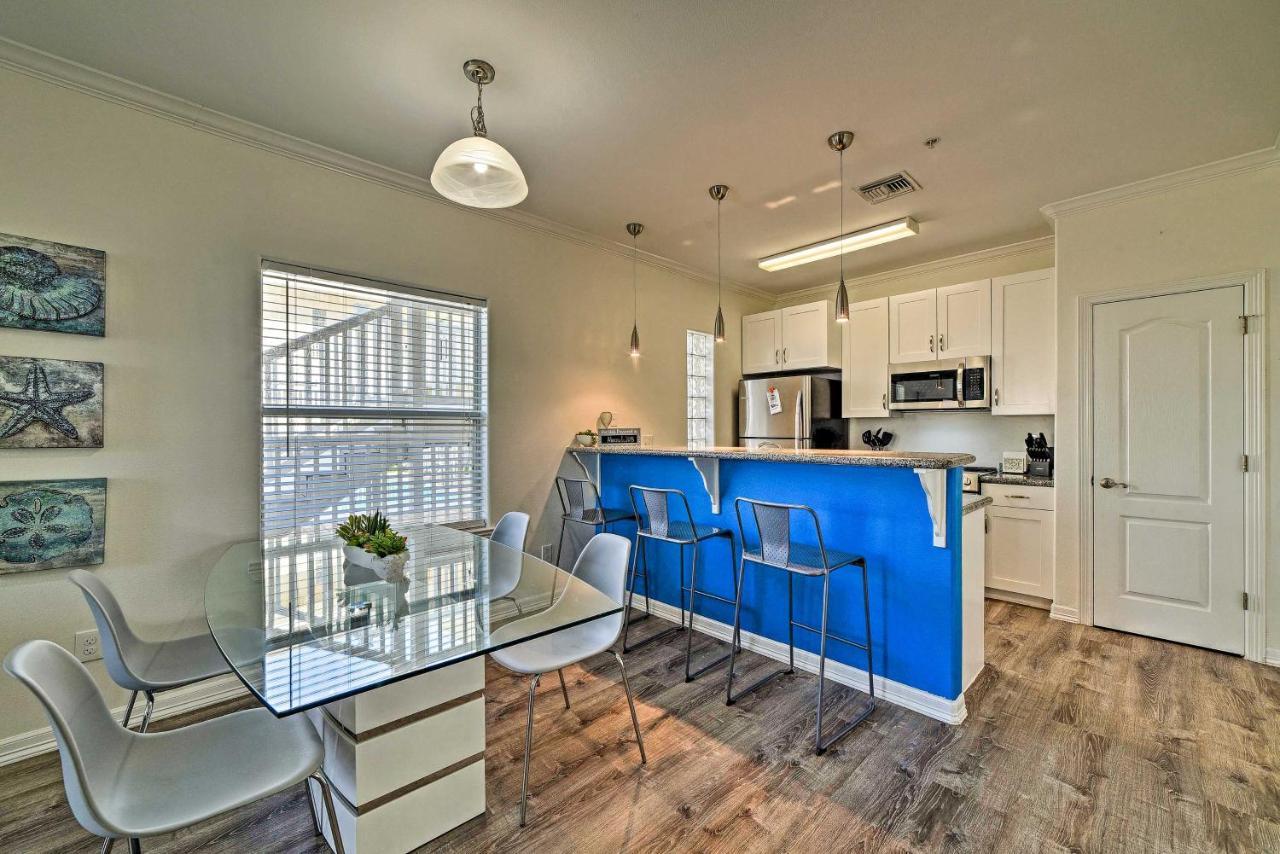 Modern Island Condo With Pool Steps To The Beach! South Padre Island Luaran gambar