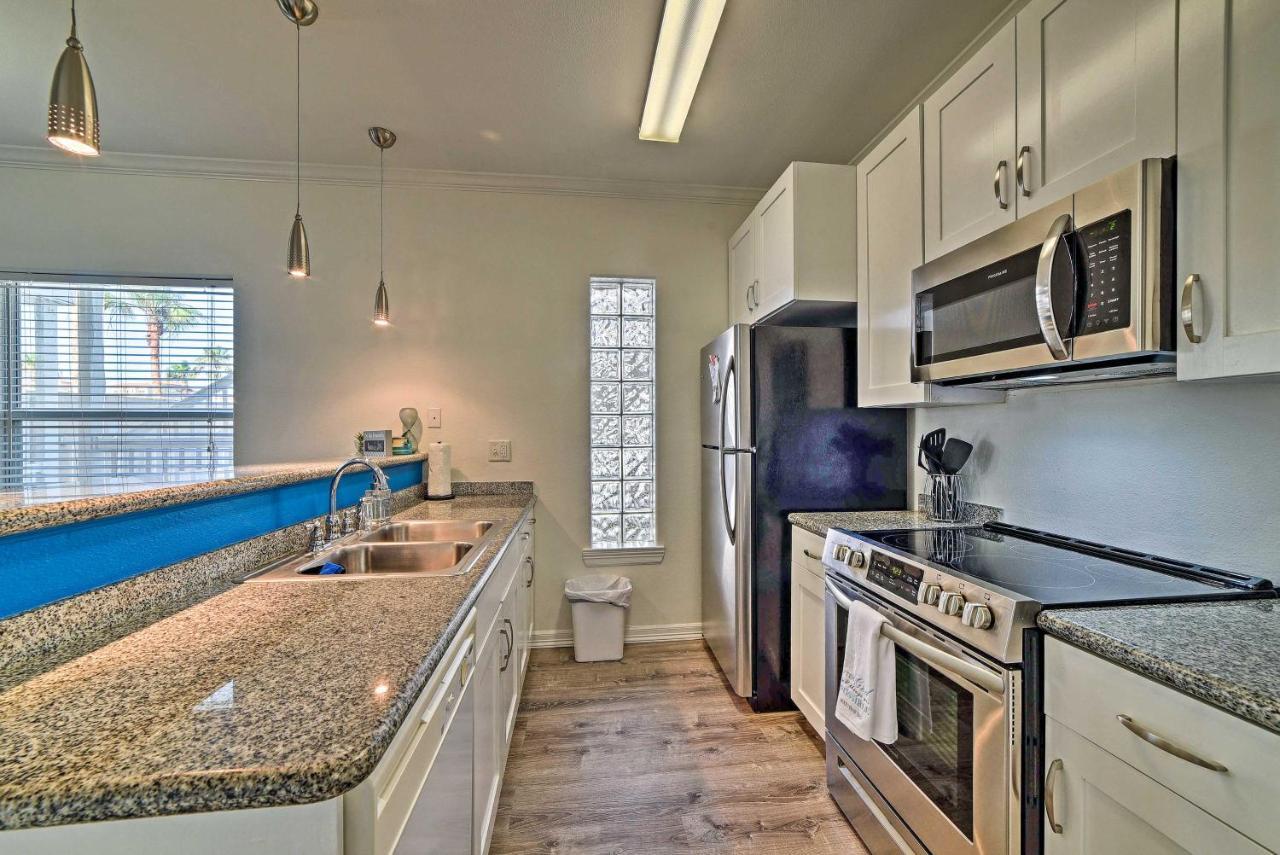 Modern Island Condo With Pool Steps To The Beach! South Padre Island Luaran gambar