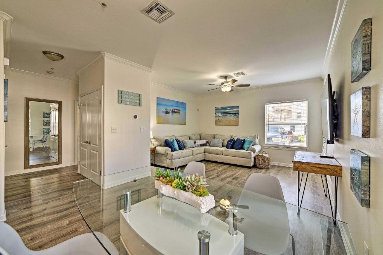 Modern Island Condo With Pool Steps To The Beach! South Padre Island Luaran gambar