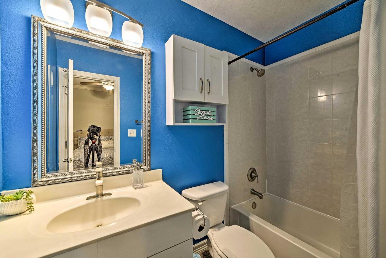Modern Island Condo With Pool Steps To The Beach! South Padre Island Luaran gambar
